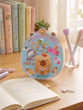 Plush Bear Lip Gloss Keychain